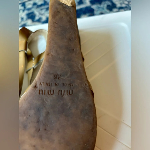 Miu Miu Wedge Sandals - Picture 2 of 10